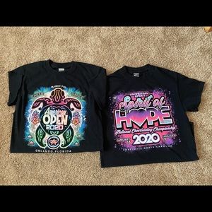 Cheerleading competition shirts